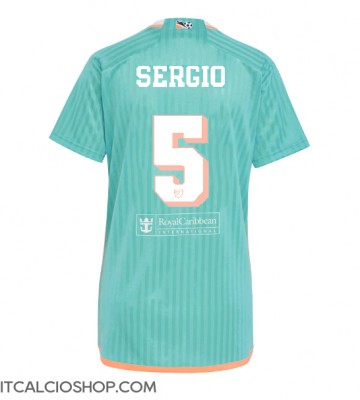 Inter Miami Sergio Busquets #5 Terza Maglia Femmina 2024-25 Manica Corta